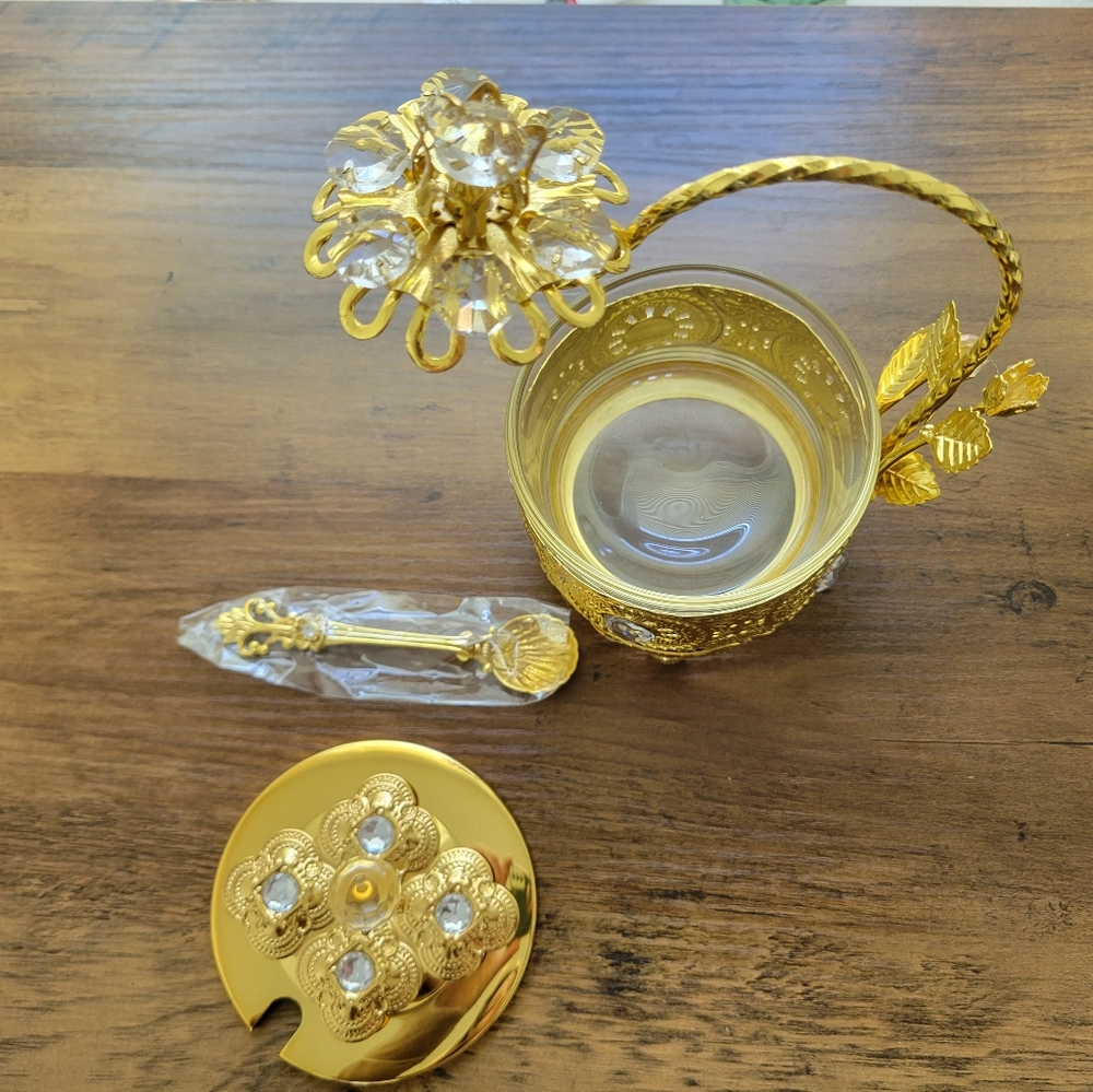 🥣🍵Decorative Turkish Tea/Sugar Bowl